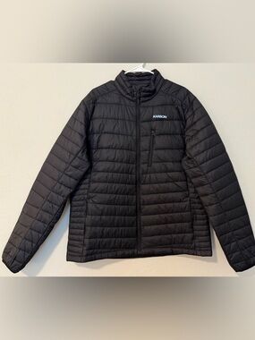 Karbon Black Puffer Jacket Mens 2XL Lightweight Insulated Coat